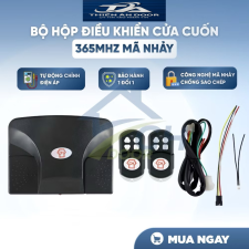 Bộ Điều Khiển Cửa Cuốn CH 365MHZ Mã Nhảy Cao Cấp