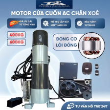 Motor Cửa Cuốn 400-600KG Chân Xoè Lõi Đồng