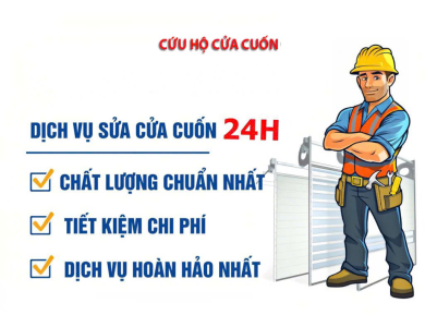 Dịch Vụ Sửa Chữa & Bảo Trì Cửa Cuốn 24/7 Giá Rẻ Uy Tín Tại TPHCM