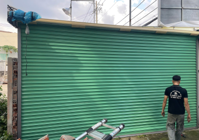 Lắp Đặt Cửa Cuốn Đài Loan Motor Tại Bình Tân TP HCM