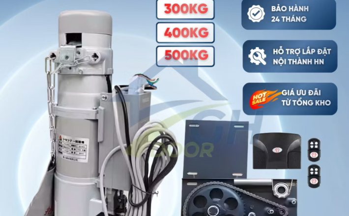 Motor Cửa Cuốn YH 300-1500KG Hàng Nhập Loại 1